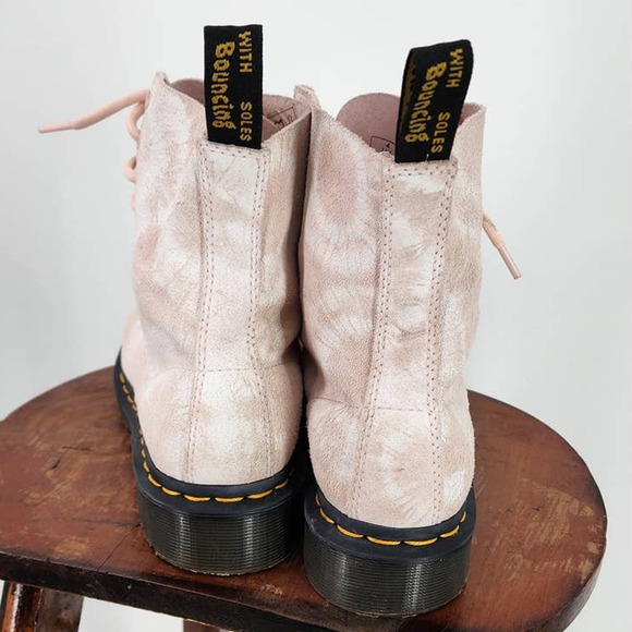 Dr. Martens 1460 Pascal Tie-Dye Suede Boot Size US 6 EU 37 - Picture 8 of 11